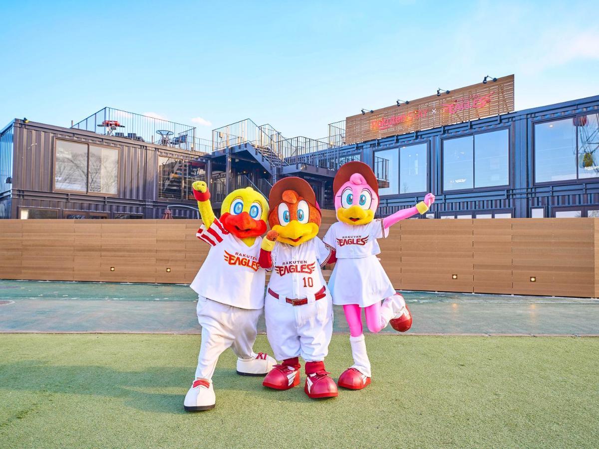 Rakuten Stay X Eagles 202 With Roof Balcony Sendai Eksteriør bilde